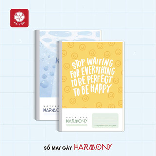 Vở kẻ ngang Harmony A4 200 trang – Có lề tiện ghi chú, phù hợp học sinh sinh viên