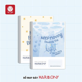 Vở kẻ ngang Harmony A4 200 trang – Có lề tiện ghi chú, phù hợp học sinh sinh viên
