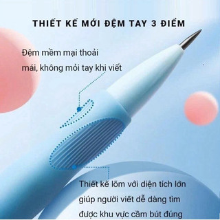 Bút chì kim cá heo 2B 2.0mm – Viết êm, ngòi to chống gãy, phù hợp học sinh