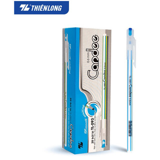 Combo 10/20 Bút bi Thiên Long TL-093 ngòi 0.6mm viết êm, nhẹ, có nắp đậy