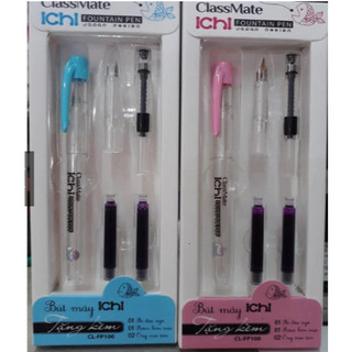 Bút máy Classmate ICHI CL-FP100 chính hãng – Viết êm, kèm ngòi dự phòng và 2 ống mực