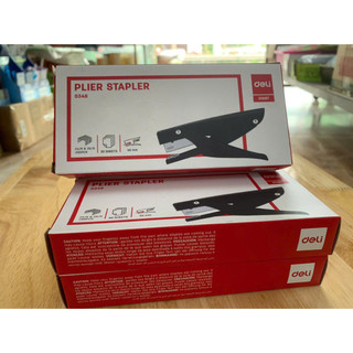 Dập ghim Deli E0346 cầm tay – Dập mạnh, bền đẹp, ghim tối đa 30 tờ