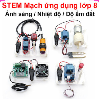 Bộ kit STEM cảm biến đa năng cho học sinh THCS (nhiệt độ, độ ẩm, ánh sáng, rung)