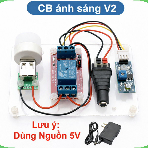 Bộ kit STEM cảm biến đa năng cho học sinh THCS (nhiệt độ, độ ẩm, ánh sáng, rung)