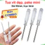 Tua vít dẹp, pake 3mm trong dài 9.2cm, tua vít mini trong suốt