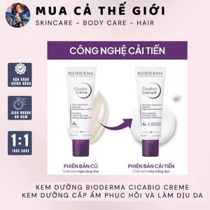 Kem dưỡng Bioderma Cicabio Creme | Kem dưỡng cấp ẩm phục hồi và làm dịu da