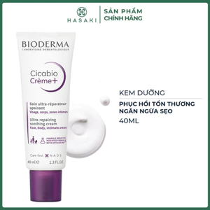 Kem Dưỡng Bioderma Phục Hồi Da Tổn Thương Và Ngừa Sẹo 40ml Hasaki Sản Phẩm Chính Hãng