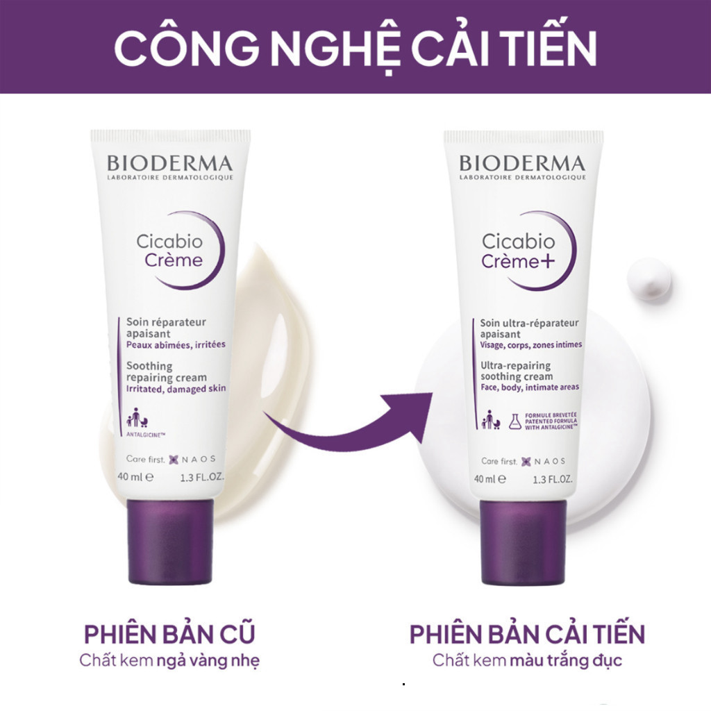 [DAILY] Kem Dưỡng Bioderma Phục Hồi Da Tổn Thương Và Ngừa Sẹo 40ml Hasaki Sản Phẩm Chính Hãng