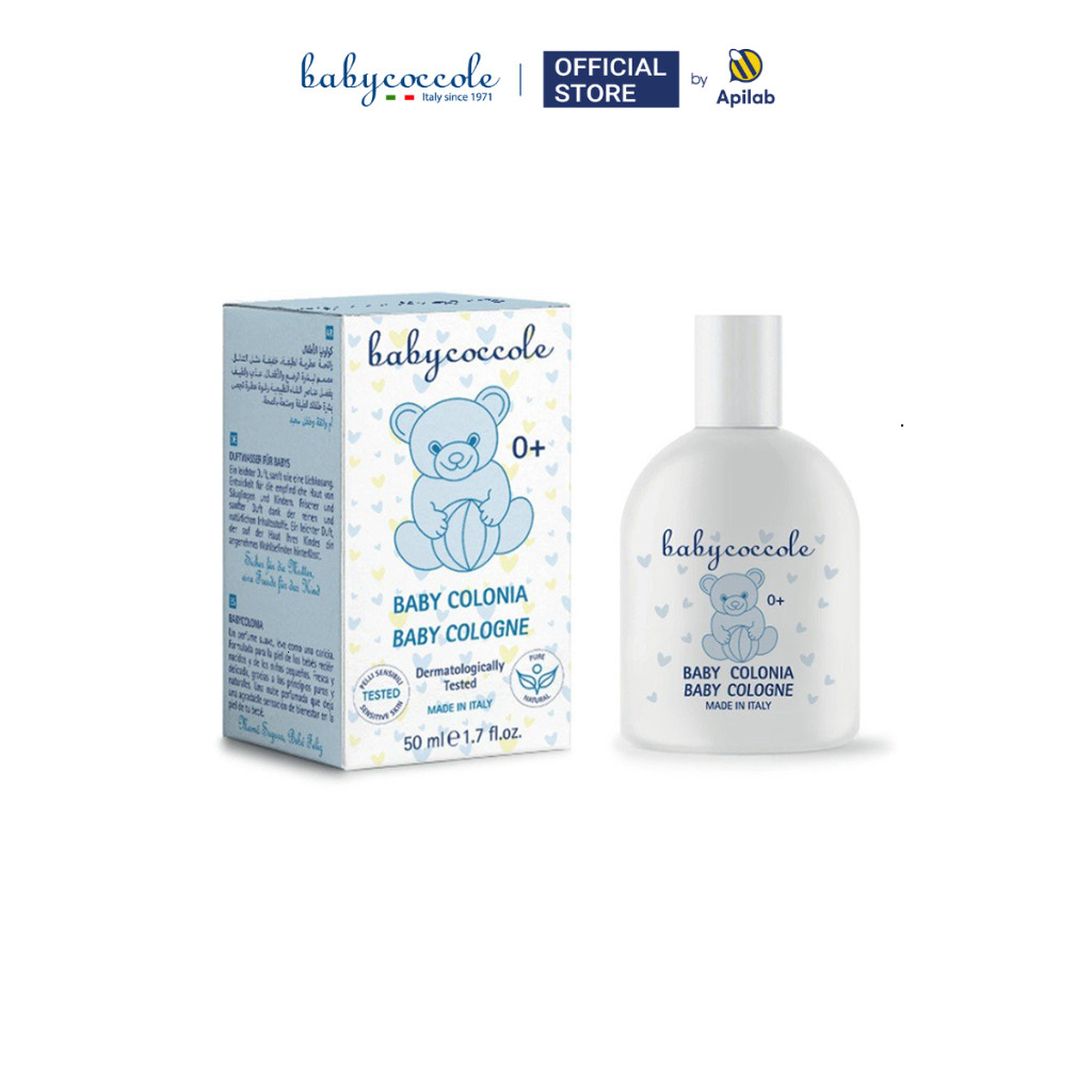 Nước Hoa Cho Bé Babycoccole 0M+ Chiết Xuất Hoa Sen An Toàn Cho Trẻ Sơ Sinh & Em Bé 50ml SSVL