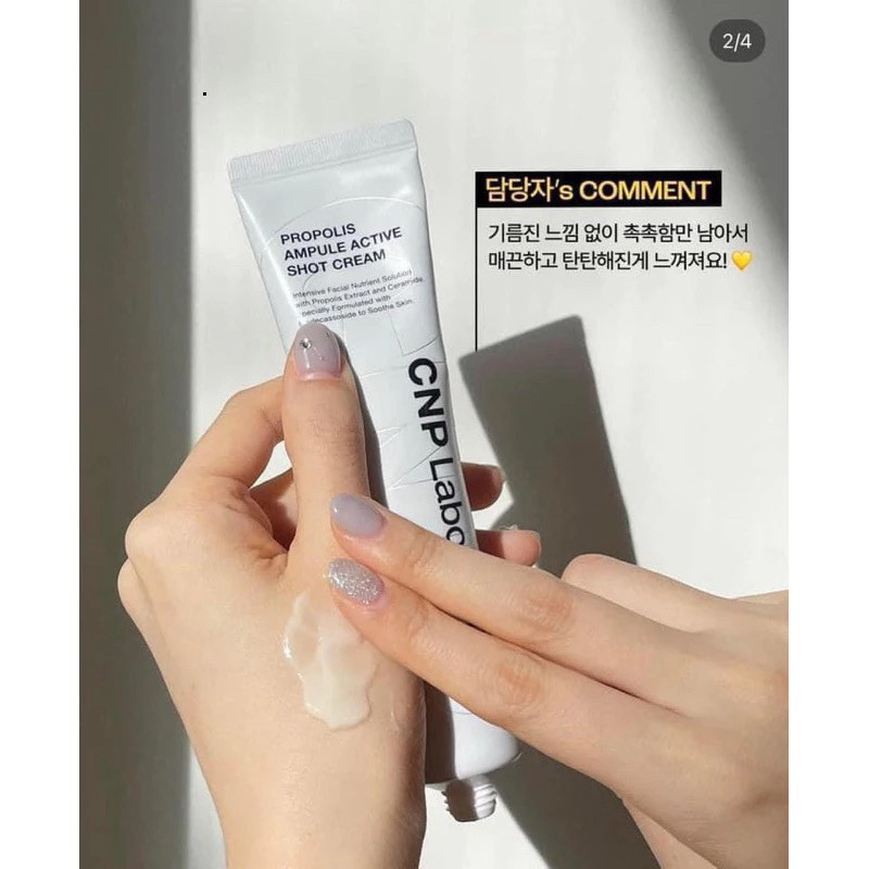 Kem dưỡng keo ong CNP Laboratory Propolis Ampule Active Shot Cream