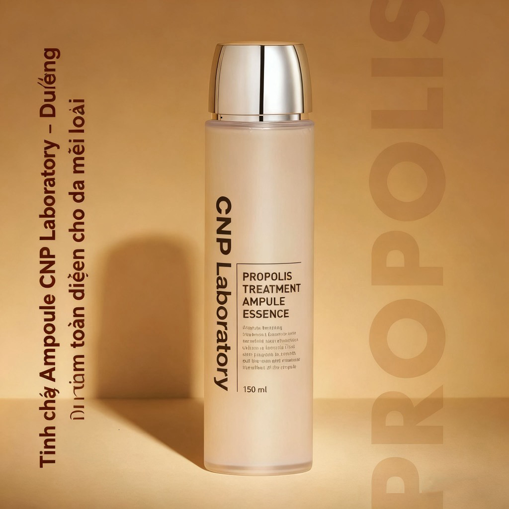 Nước Thần Keo Ong Cấp Ẩm, Phục Hồi Da CNP Laboratory Propolis Treatment Ampule Essence 150ml