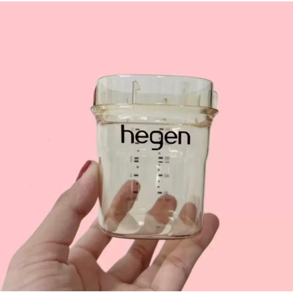 [Tách set - no box]Thân bình sữa 150ml/240ml/330ml | Bộ nắp và cổ bình | Nắp bình Hegen chính hãng mẹ chọn