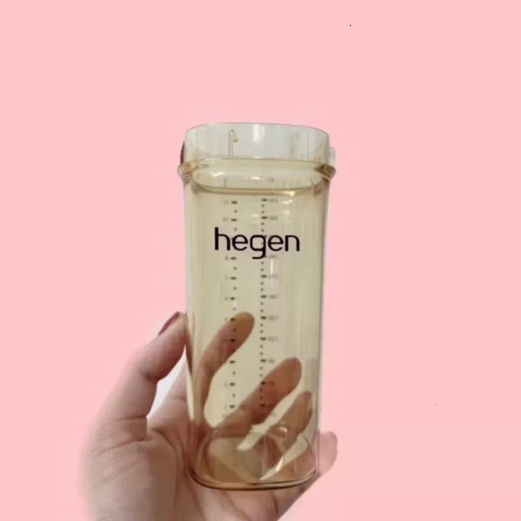 [Tách set - no box]Thân bình sữa 150ml/240ml/330ml | Bộ nắp và cổ bình | Nắp bình Hegen chính hãng mẹ chọn