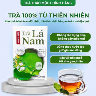 ✅ Trà Lá Nam [Chính Hãng Cao Cấp] ✅ Trà giảm cân nhanh cấp tốc phan tả diệp lá ổi lá sen giữ dáng đẹp da Hộp 30 Gói
