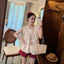Set Nữ Áo Cánh Tiên In Tim Đỏ Kèm Quần Thời Trang Mặc Đi Chơi, Check-in Siêu Xinh Luna