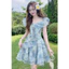 Đầm thời trang nữ mặc đi chơi chất tuyết mưa cổ sơ mi tay ngắn dáng dài maxi sang chảnh siêu xinh Shop Bơ St