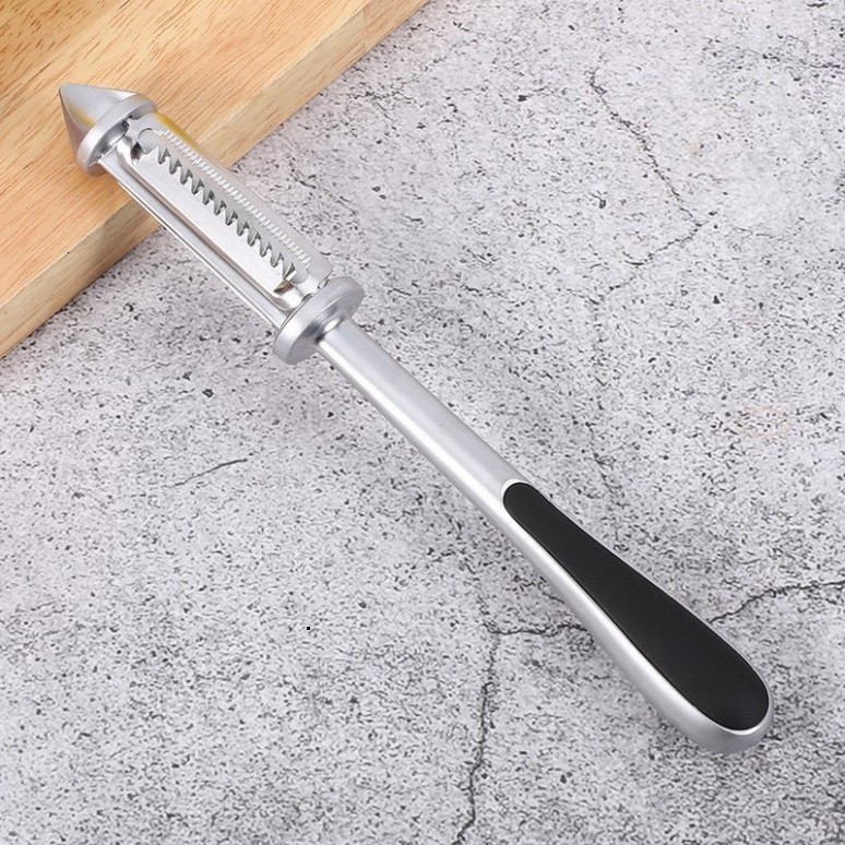 Dụng cụ nạo + bào sợi rau củ quả đa năng - gọt vỏ trái cây bằng inox