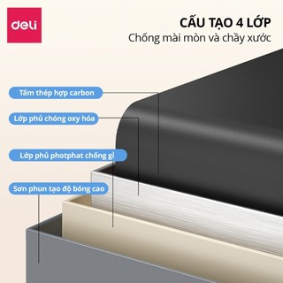 Két sắt Mini Hộp Đựng Tiền Hình Cuốn Quyển Sách LockSworthxDeli Khóa Cơ An Toàn Thiết Kế Ngụy Trang, Đựng Tiền & Giấy Tờ