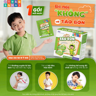 [CHÍNH HÃNG] Cốm Táo Bón THẢO AN NHI, Hỗ Trợ Nhuận Tràng, Giảm Táo Bón, Tốt Cho Hệ Tiêu Hóa Của Bé