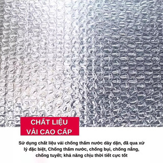 Tấm Bạt Che Cục Nóng Điều Hòa Cách Nhiệt Cao Cấp - Chống Nắng Mưa, Bảo Vệ Máy Lạnh - BCDH01