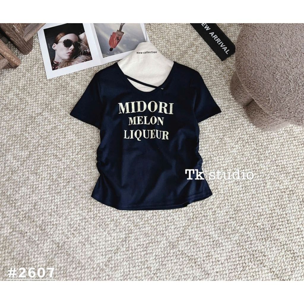 [𝑯𝒂 𝑨𝒏𝒉] Áo Cộc Phông Giấy Midior Dây Cổ QCL1: 50-58kg