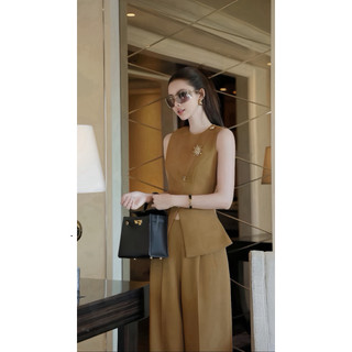 SB9 SÉT BỘ QUẦN ỐNG RỘNG ÁO GILE TUYẾT MƯA ĐI LÀM, ĐI CHƠI, ĐI TIỆC SANG CHẢNH, ĐỒ CÔNG SỞ, SÉT BỘ THANH LỊCH