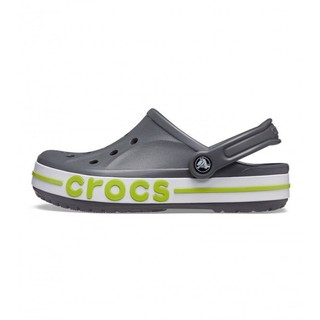 | 100% 𝘾𝙝í𝙣𝙝 𝙃ã𝙣𝙜 | Giày Clog 𝙲𝚁𝙾𝙲𝚂 Unisex Bayaband 'Grey/Green'