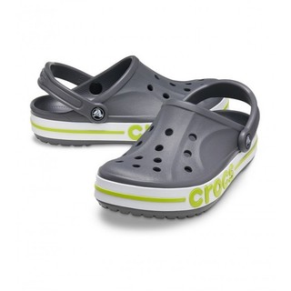 | 100% 𝘾𝙝í𝙣𝙝 𝙃ã𝙣𝙜 | Giày Clog 𝙲𝚁𝙾𝙲𝚂 Unisex Bayaband 'Grey/Green'