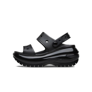 | 100% 𝘾𝙝í𝙣𝙝 𝙃ã𝙣𝙜 | Dép Clog 𝙲𝚁𝙾𝙲𝚂 Xăng Đan Unisex Mega Crush 'Black'