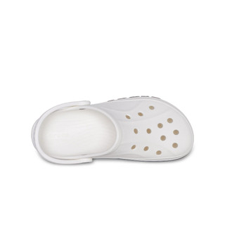 | 100% 𝘾𝙝í𝙣𝙝 𝙃ã𝙣𝙜 | Giày Clog 𝙲𝚁𝙾𝙲𝚂 Unisex Bayaband 'White/Black'
