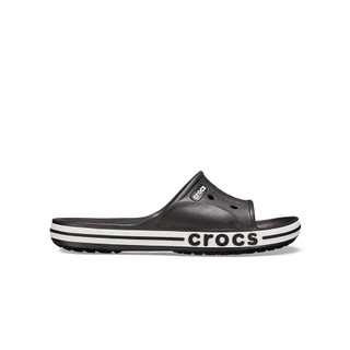| 100% 𝘾𝙝í𝙣𝙝 𝙃ã𝙣𝙜 | Dép Quai Ngang Clog 𝙲𝚁𝙾𝙲𝚂 Unisex Bayaband Slide 'Black'