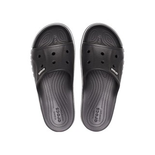 | 100% 𝘾𝙝í𝙣𝙝 𝙃ã𝙣𝙜 | Dép Quai Ngang Clog 𝙲𝚁𝙾𝙲𝚂 Unisex Bayaband Slide 'Black'
