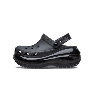 | 100% 𝘾𝙝í𝙣𝙝 𝙃ã𝙣𝙜 | Giày Clog 𝙲𝚁𝙾𝙲𝚂 Unisex Classic Mega Crush 'Black'