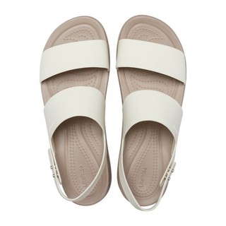 | 100% 𝘾𝙝í𝙣𝙝 𝙃ã𝙣𝙜 | Dép Clog 𝙲𝚛.𝚘𝚌𝚜 Unisex Classic Brooklyn Upper Low Wedge 'Cream/Brown'