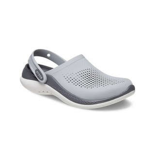 | 100% 𝘾𝙝í𝙣𝙝 𝙃ã𝙣𝙜 | Dép Sục Clog 𝙲𝚛.𝚘𝚌𝚜 Unisex Classic LiteRide 360 'Grey/White'