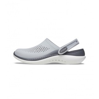 | 100% 𝘾𝙝í𝙣𝙝 𝙃ã𝙣𝙜 | Dép Sục Clog 𝙲𝚛.𝚘𝚌𝚜 Unisex Classic LiteRide 360 'Grey/White'