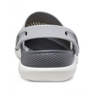 | 100% 𝘾𝙝í𝙣𝙝 𝙃ã𝙣𝙜 | Dép Sục Clog 𝙲𝚛.𝚘𝚌𝚜 Unisex Classic LiteRide 360 'Grey/White'