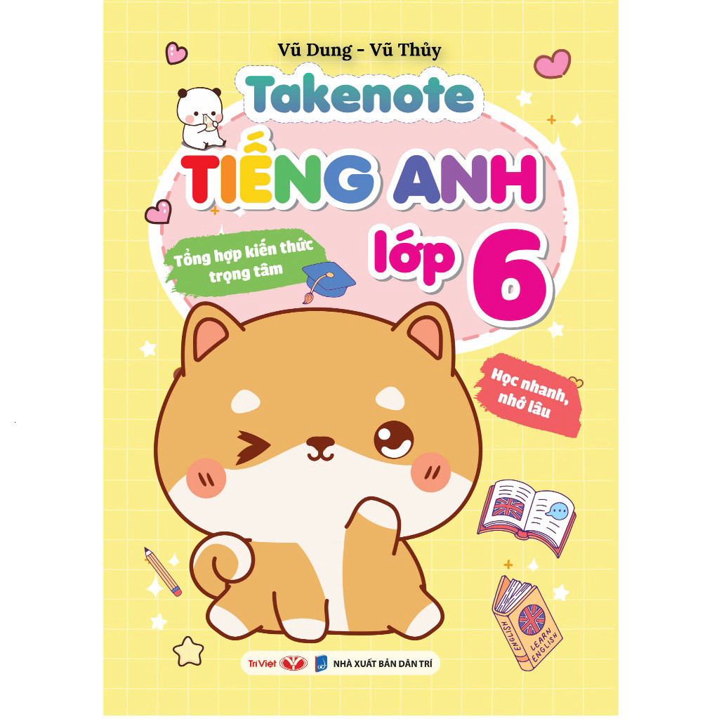 Sách - Takenote Tiếng Anh lớp 6 - Trí Việt Books