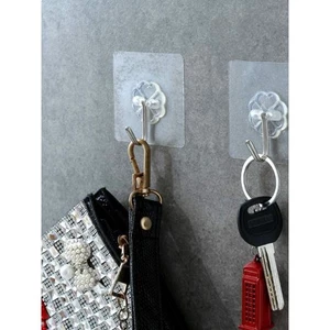Móc treo đồ dán tường tiện dụng cho nhà bếp/nhà tắm ( 1 cái )
