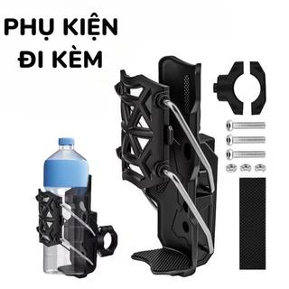 Giá Đỡ Bình Nước Xe Máy Xe Đạp –Kẹp Chai Nước Gọn Nhẹ | Tự Điều Chỉnh | Chống Rung |Tiện Lợi Dễ Dùng