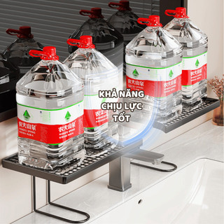 Kệ Để Đồ Gắn Vòi Rửa Mặt Đa Năng Kệ Đựng Mỹ Phẩm Lavabo Tiết Kiệm Không Gian Ngói - KDD03
