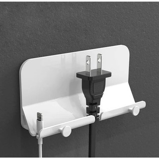 Kệ điện thoại dán tường NOVAHOME có móc treo, dán chắc chắn không cần khoan  5.0
