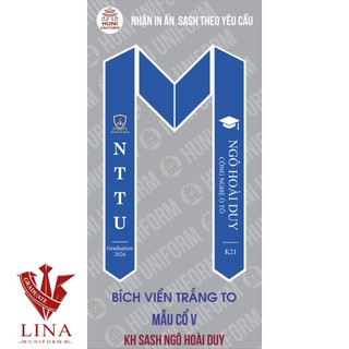 MẪU SASH TỐT NGHIỆP ĐẠI HỌC NGUYỄN TẤT THÀNH TP HỒ CHÍ MINH