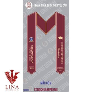 MẪU SASH TỐT NGHIỆP ĐẠI HỌC NGUYỄN TẤT THÀNH TP HỒ CHÍ MINH