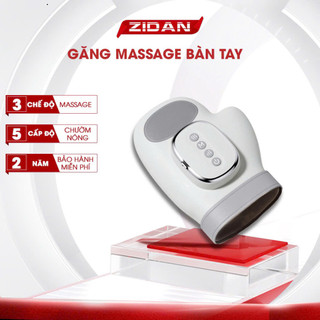 Máy massage tay cao cấp ZiDan 3 chế độ massage 5 chế độ chườm nóng túi khí vừa vặn ôm khít bàn tay bảo hành 24 tháng