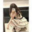 Đầm thời trang nữ dễ thương chất voan tay ngắn cổ vuông họa tiết chấm bi nhỏ đính nơ váy xếp tầng xinh xắn Monfashion