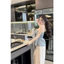 Set bộ áo linen sọc tay rời phối quần dài lai nhún bèo Monfashion