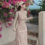 Set Váy Hoa Mùa Hè Đầm Kaki Lụa Cổ Yếm Dáng Dài (Có Mút) Kèm Áo Khoác Thun Giấy Dài Tay Thanh Lịch Hot Monfashion