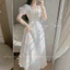 ĐẦM VOAN HOA vintage PHỐI REN (CÓ MÚT NGỰC) đẹp tựa nàng thơ Monfashion