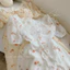 ĐẦM VOAN HOA vintage PHỐI REN (CÓ MÚT NGỰC) đẹp tựa nàng thơ Monfashion